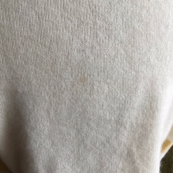 Angora Wool Sweater Ivory (see measurements) - Picture 6 of 8